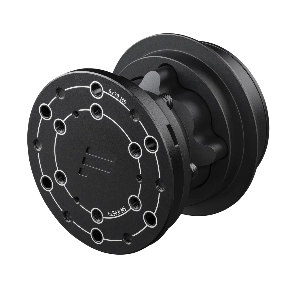 Fanatec Wheel Hub front angle