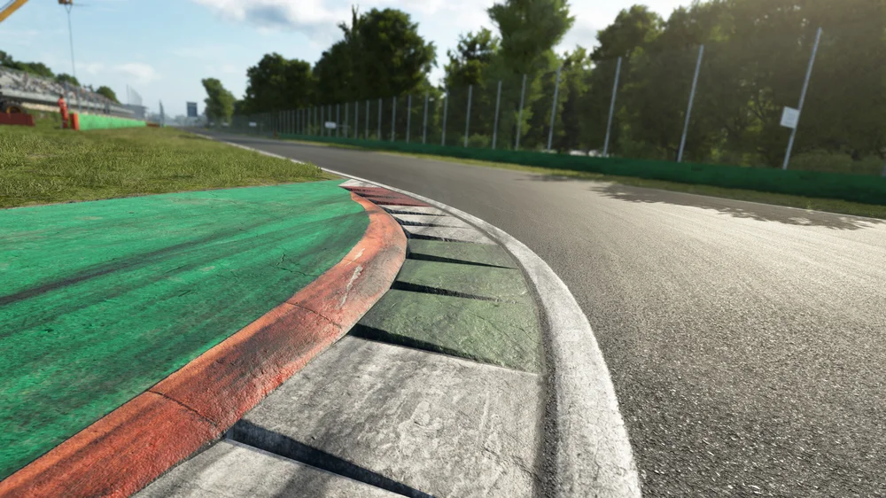 Assetto Corsa EVO curb closeup