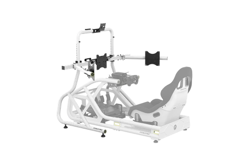 GT Cockpit Dreifach-Monitor-Erweiterungskit (weiß)