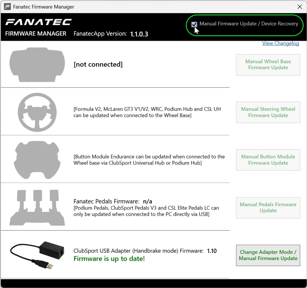 CSS-SQ+CS_USB_QSG_App_Shifter_FW_2