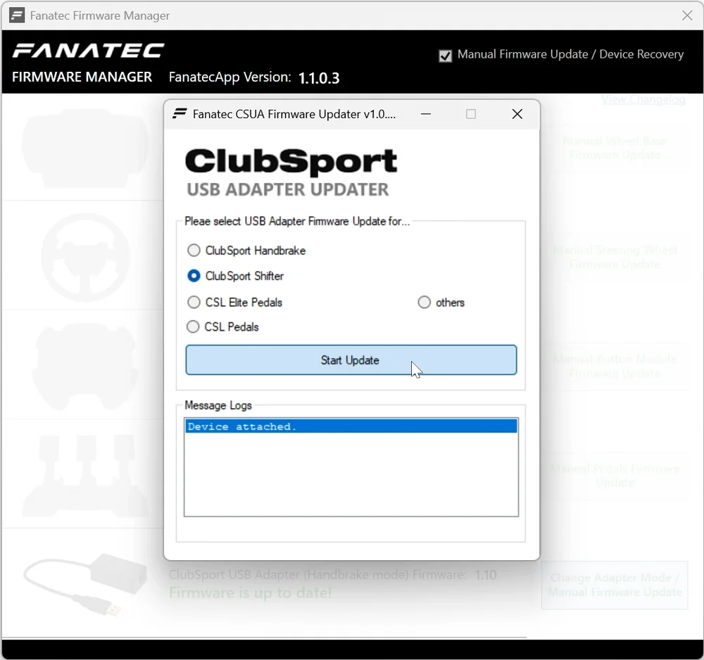 CSS-SQ+CS_USB_QSG_App_Shifter_FW_4