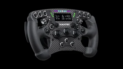 The CSL Elite Porsche Vision GT Steering Wheel: You Dream It. You