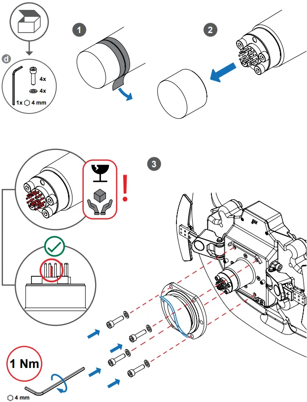 CS SW BMW V2 Quick Release Attachment 1