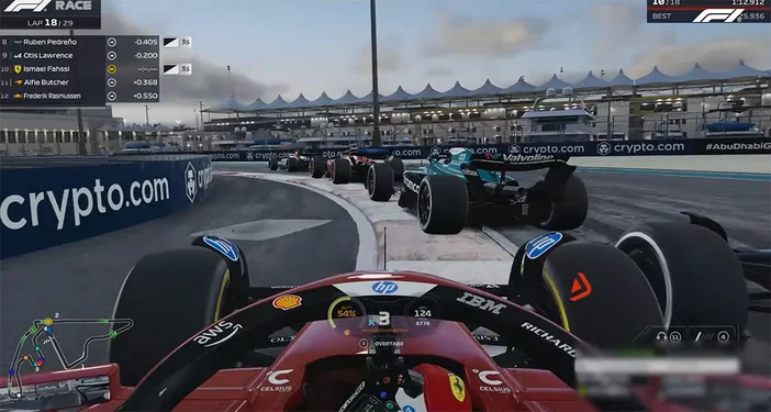 Critical moment in Abu Dhabi between Fahssi and Lawrence