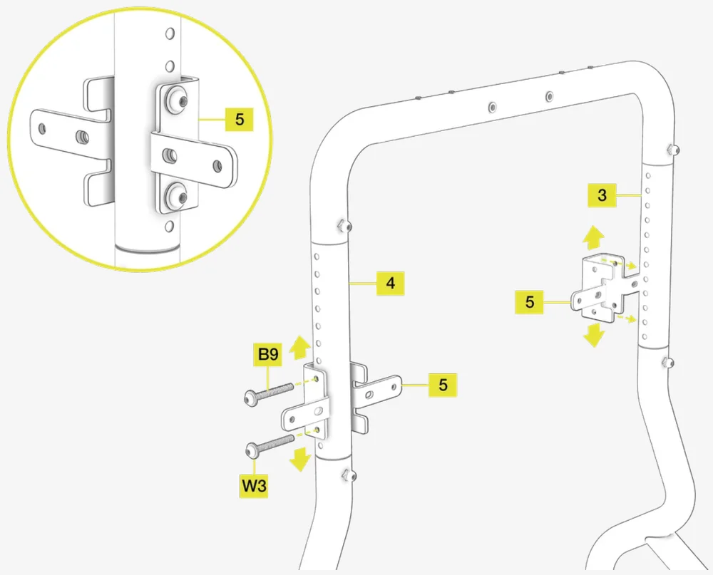 GT Cockpit Monitor Stand Assembly 7