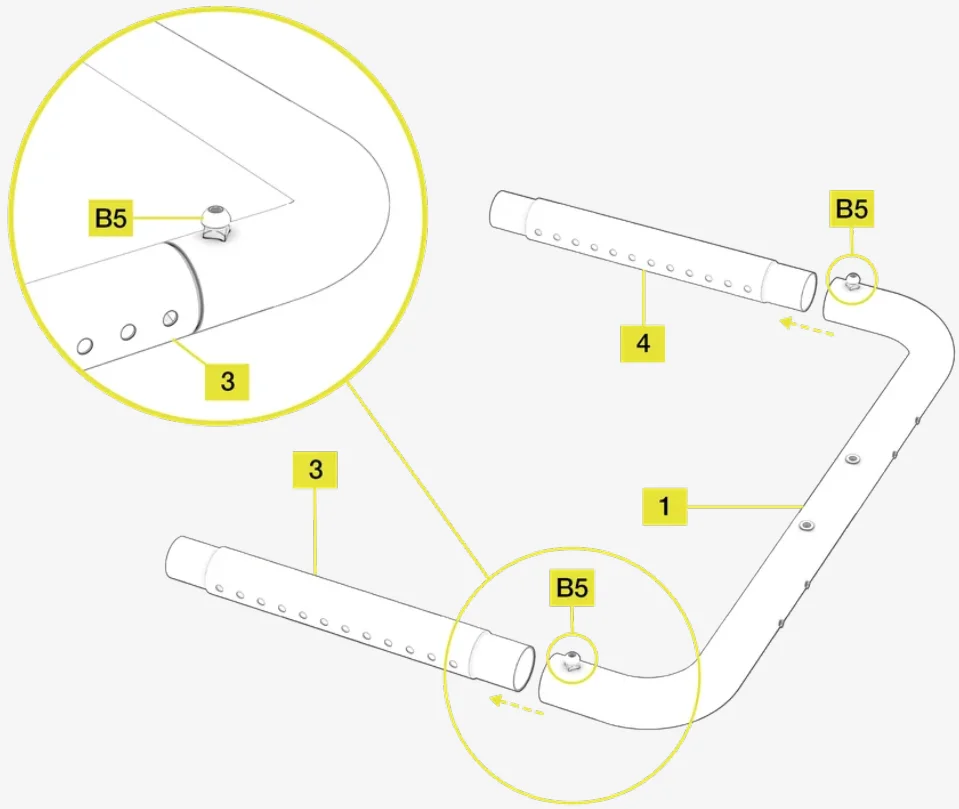GT Cockpit Monitor Stand Assembly 2