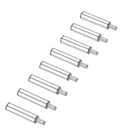 GT Cockpit Monitor Stand Assembly 19