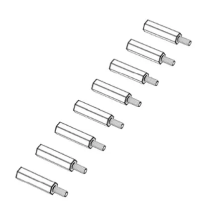 GT Cockpit Monitor Stand Assembly 18