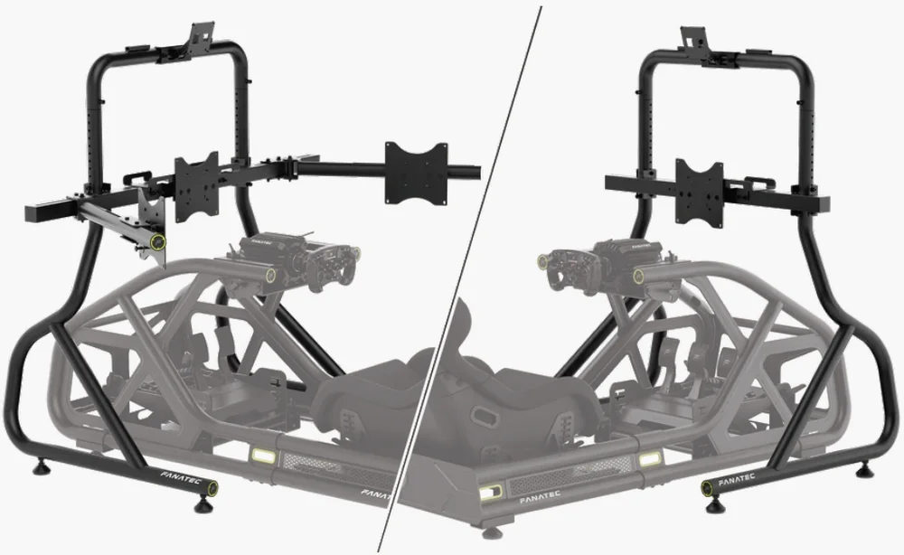 GT Cockpit Monitor Stand (Triple Monitor Expansion Kit) Page 1