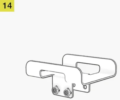 GT Cockpit Monitor Stand Triple Monitor Expansion Kit Content 5