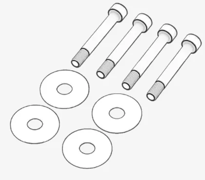 GT Cockpit Monitor Stand Triple Monitor Expansion Kit Content 13