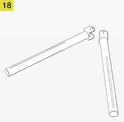 GT Cockpit Monitor Stand Triple Monitor Expansion Kit Content 9