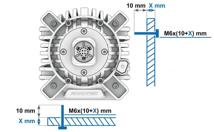 Podium DD hard mounting guide