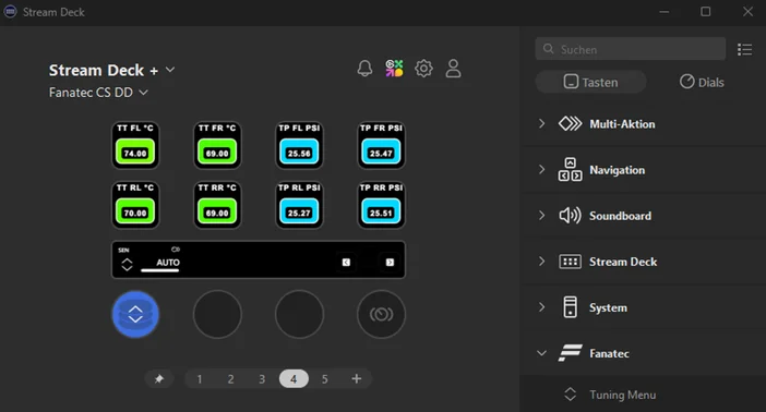 Stream Deck buttons